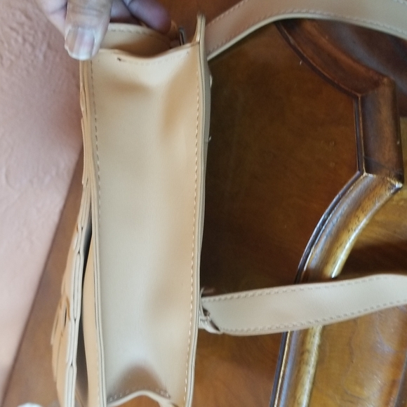 Topshop Mixed Weave Crossbody Bag - Picture 9 of 10